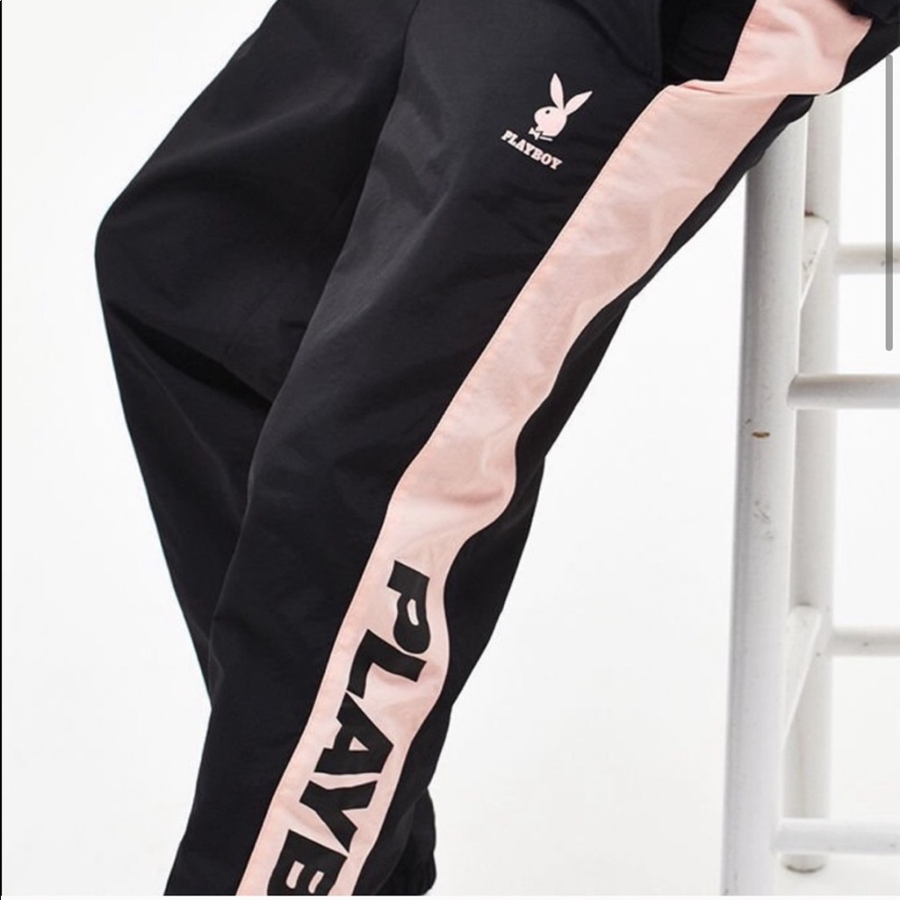 Playboy windbreaker pants🐰